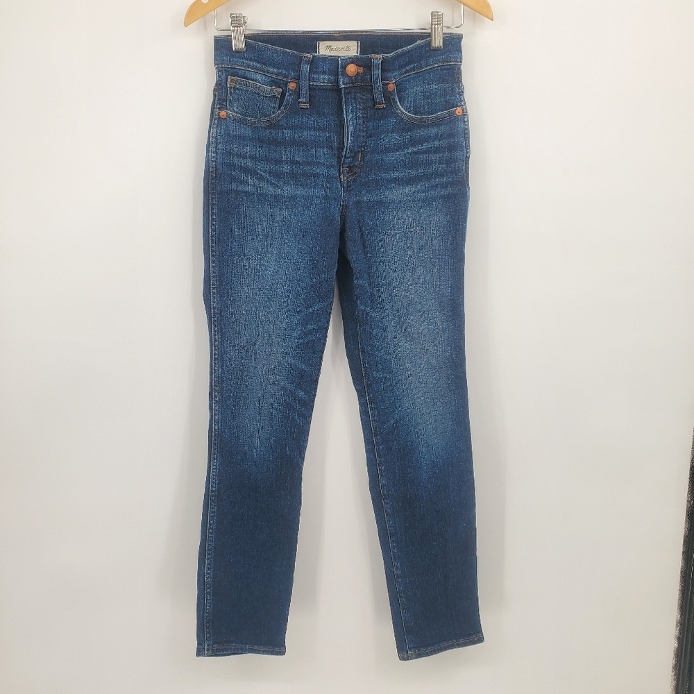 ♤♤ Madewell Slim Straight  Blue Jeans Size 26